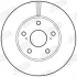 TOYOTA Диск гальм. передн. Auris 07- (273*26) Jurid 562623JC (фото 2)