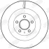 VW Диск гальмівний задній Audi A8 10- Jurid 562645JC (фото 2)