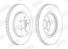 Гальмівний диск пер. BMW 5 (F07/F10/F11)/7 (F01/F02/F03/F04) (348*66) Jurid 562679JC-1 (фото 2)