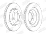 TOYOTA гальмівний диск передн. Land Cruiser Prado 02- Jurid 562743JC (фото 1)