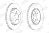 Гальмівний диск зад. BMW 5 (E60/E61)/6 (E63/E64) 01-10 (345*63) компл. 2шт Jurid 563069JC (фото 1)
