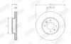 HYUNDAI Гальмівний диск передній ACCENT V Ліфтбек (HC) 1.4 18- Jurid 563461JC (фото 2)