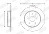 TOYOTA диск гальм. задній Camry 17-, RAV-4 18-, C-HR Jurid 563628JC (фото 3)
