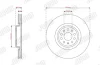 VW Гальмівний диск передній (358*30) ID.4 Electric 21-, ID.5 Electric 21-, Audi Q4 Electric 21-, Cupra Born Electric 21- Jurid 563765JC (фото 1)