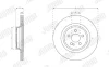 DB Гальмівний диск задн. GLE (V167, C167) GLS (X167) Jurid 563853JC (фото 2)