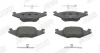 Гальмівні колодки передн GOLF/POLO 83-, SEAT IBIZA II (6K1) 1.4 i 93-02 Jurid 571315J (фото 1)