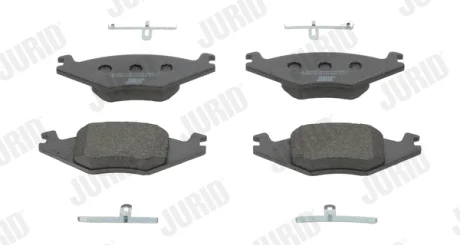 Гальмівні колодки передн GOLF/POLO 83-, SEAT IBIZA II (6K1) 1.4 i 93-02 Jurid 571315J