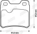 OPEL гальмівні колодки задн Opel Astra 92-98 Jurid 571407J (фото 2)