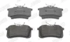 Гальмівні колодки зад. Caddy III/Golf V/Audi A4 03- (TRW) Jurid 571906D (фото 1)