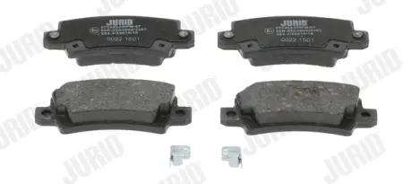 Гальмівні колодки Jurid 572492J