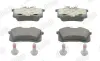 Колодки гальм. задн. RENAULT Fluence, Megane III, Scenic III Jurid 573005J (фото 1)