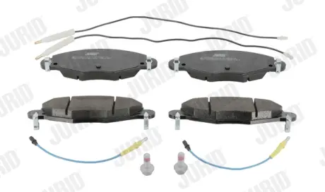 Тормозные колодки Jurid 573029J