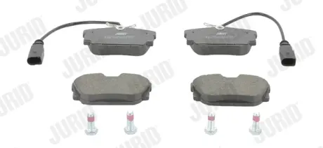 VW гальмівні колодки задн (з датчик.T4 90- Jurid 573049J