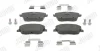 VW Гальмівні колодки перед.Polo 01- Skoda Fabia 99-, Roomster SEAT Jurid 573101J (фото 1)