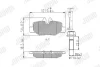 Гальмівні колодки зад. Vito (639) 03-07 (Bosch) Jurid 573222J (фото 1)