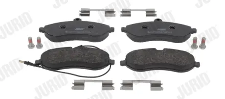 CITROEN Гальмівні колодки передн.Jumpy Fiat ScudoPeugeot Expert 07- (с датчиком) Jurid 573280J