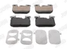 Гальмівні колодки пер. BMW 1 (F20)/3 (F30/F31/F80) 11-19 (Brembo) Jurid 573602J (фото 1)
