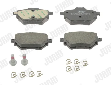 Гальмівні колодки зад. Citroen C4/Peugeot 308 II 13- (Bosch) Jurid 573605J
