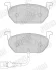 VW Тормозные колодки передн.Audi A3 13-,Seat Leon,Skoda Octavia III,Golf VII 12- Jurid 573606J (фото 2)