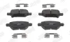 CHEVROLET Комплект гальмівних накладок TRAX 1.8 AWD 13-, OPEL MOKKA X 1.6 CDTI 15- Jurid 573921J (фото 1)