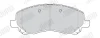 MITSUBISHI гальмівні колодки передн.Galant VI,Lancer 03-,Space Runner,Chrysler Jurid 574082J (фото 2)
