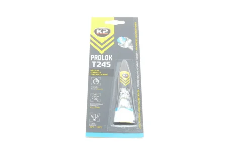 Фіксатор різьби К2 PROLOK (синій) 6 мл K2 B150
