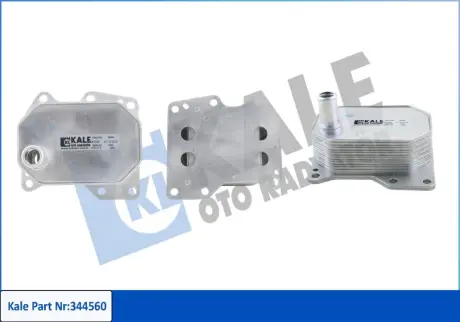 FORD Оливний радіатор (без корпуса) Transit 2.2/2.4TDCi 06- Kale 344560