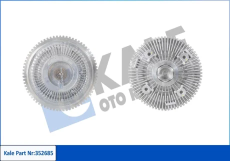 FORD Віскомуфта вентилятора Радіатора Transit 2.5DI/TDI 91-92 Kale 352685