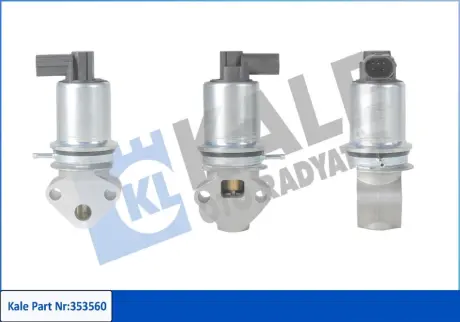 VW клапан EGR Audi A2,Golf IV,Polo,Skoda Fabia I,Octavia I 1.4/1.6 Kale 353560