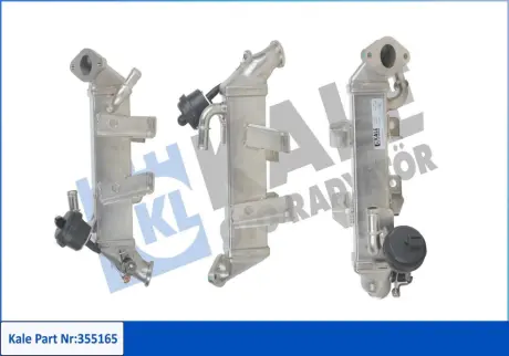 RENAULT Радіатор EGR Grand Scenic III, Koleos I, Laguna II,III, Master III, Megane III 2.0/2.3dCi Kale 355165