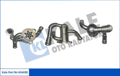 FIAT Радіатор системи рециркуляції ВГ DOBLO 04-, OPEL, ALFA ROMEO Kale 416430