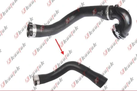 OPEL патрубок інтеркулера INSIGNIA A (G09) 2.0 Biturbo CDTI 0 08-11 Kautek OP-TH001