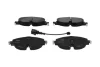 PARTS VW К-т передних гальмівних колодок (з датч.) Golf VII, AUDI A3 13-, SKODA Octavia 12- Kavo KBP-10002 (фото 1)