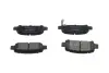 Колодки гальмівні (задні) Subaru Impreza/Outback/Forester 95- (Akebono) KAVO KBP-8002 (фото 3)