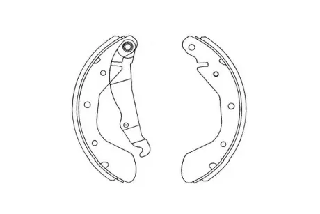 Тормозные колодки KAVO KBS-1403
