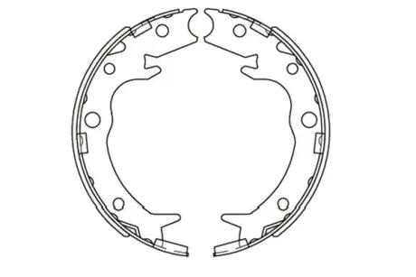 Тормозные колодки KAVO KBS-2908