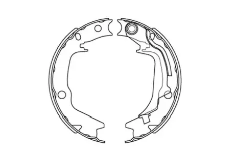 Тормозные колодки KAVO KBS-3415