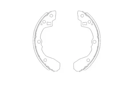 Тормозные колодки KAVO KBS-4403