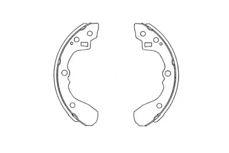 Тормозные колодки KAVO KBS-4407