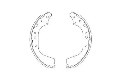 Тормозные колодки KAVO KBS-7409