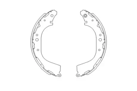 Тормозные колодки KAVO KBS-7411