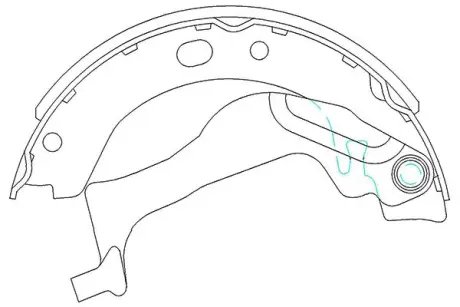 Тормозные колодки KAVO KBS-9909