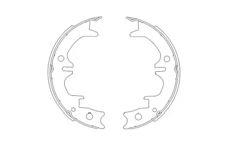 PARTS TOYOTA щоки гальмівні Camry -01 KAVO KBS-9911