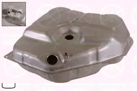 Паливний бак KLOKKERHOLM 2550 009