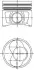 Поршень VW Caddy III/Passat 2.0 TDI 03-09 (81.01mm/STD/cyl.1-2) KOLBENSCHMIDT 40408600 (фото 1)
