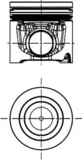 Поршень KOLBENSCHMIDT 41106630