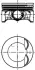 Поршень з кільцями VAG 83.01 CHHB/CNTC/CULB/CWZA/CYMC/CYNB/CYPA/CYPB (KS) KOLBENSCHMIDT 41501620 (фото 1)