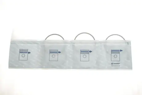 Кільця поршневі MB OM364-366 (97.50mm/STD) (2.5-2.5-4) KOLBENSCHMIDT 800019212000