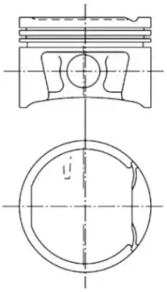 Поршень KOLBENSCHMIDT 99746600