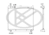 Радіатор двигуна TOYOTA HIACE IV, HIACE V 2.5D 08.01- KOYORAD PL012578R (фото 1)